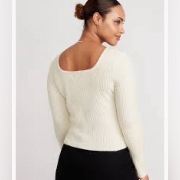 NWT Old Navy Square Neckline Sweater - Picture 7 of 9